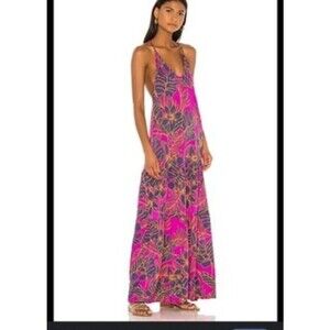 Long Dress in Aloha Dreams MAAJI MAXI SIZE S